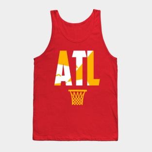 Retro Atlanta Basketball ATL Tank Top